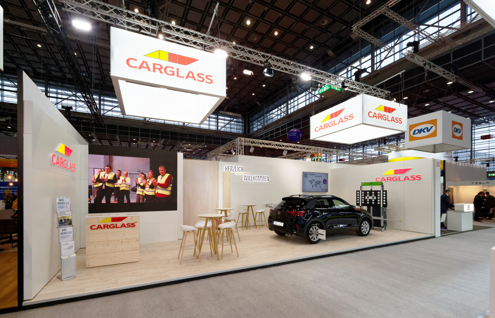 Messestand Carglass