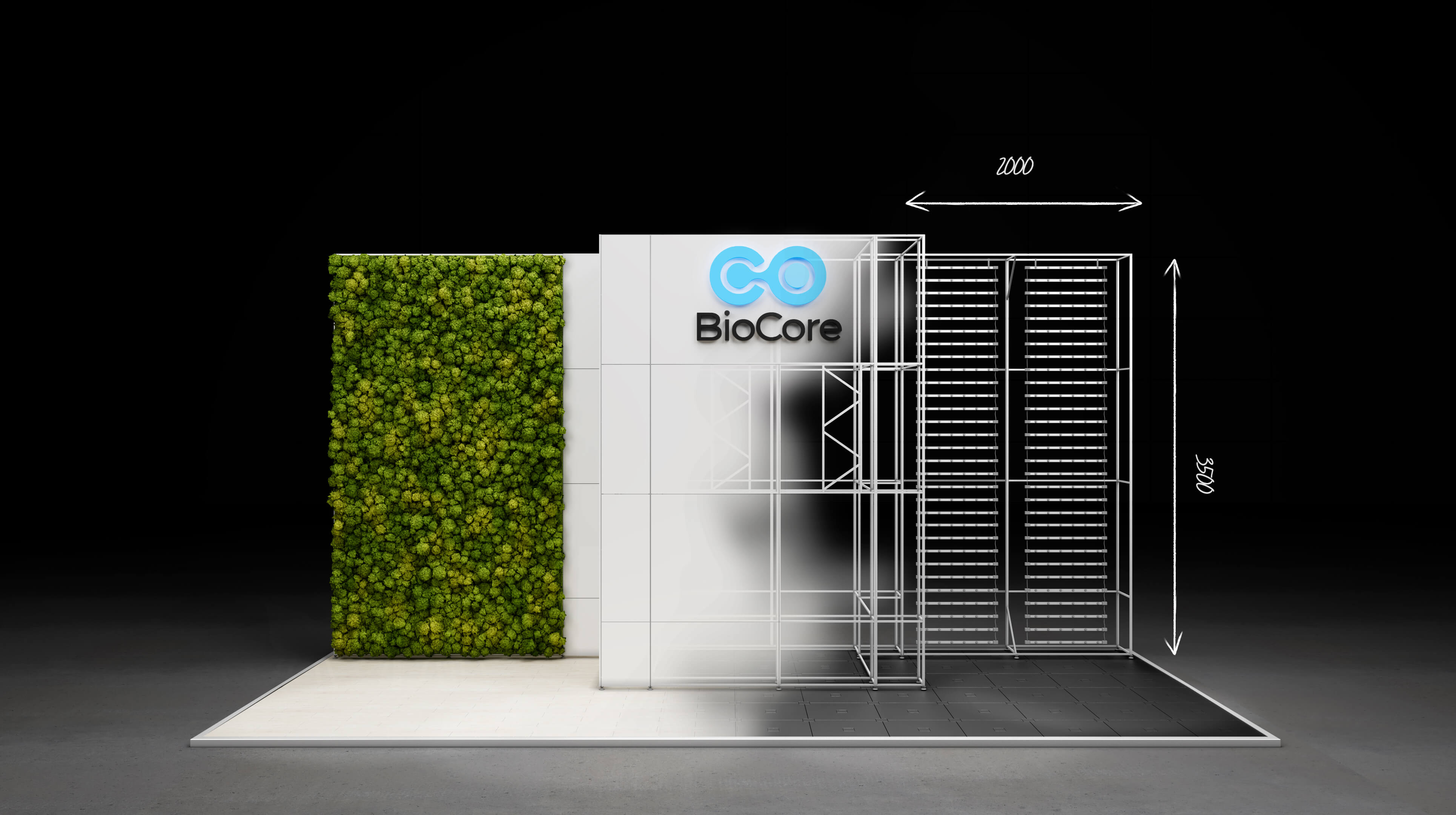 Nachhaltiger Messestand