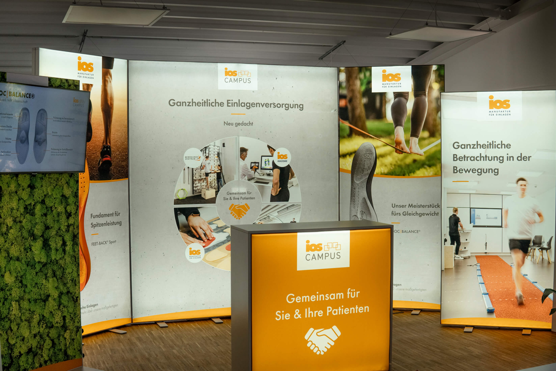 Messestand IOS Campus